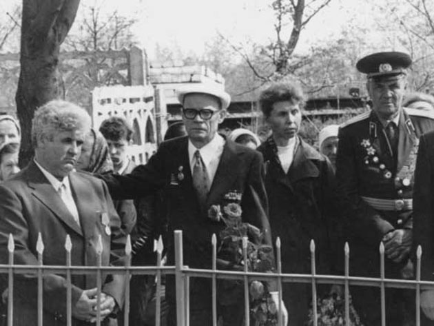  9 мая 1977 года на митинге в честь Дня Победы 